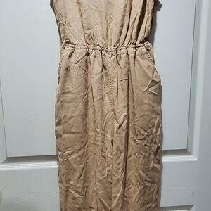 Universal Thread Tan Jumpsuit